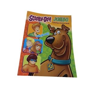 2008 Scooby Doo Jumbo Coloring Activity Book Kids Fun New Unused